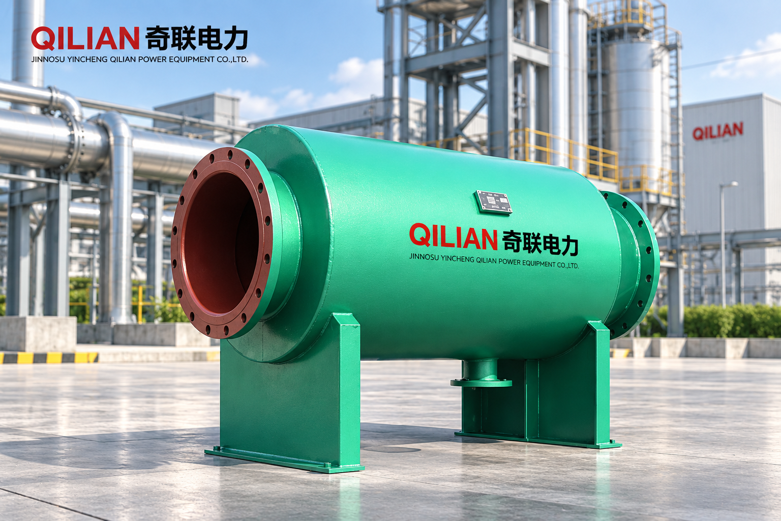 卧式直通除污器